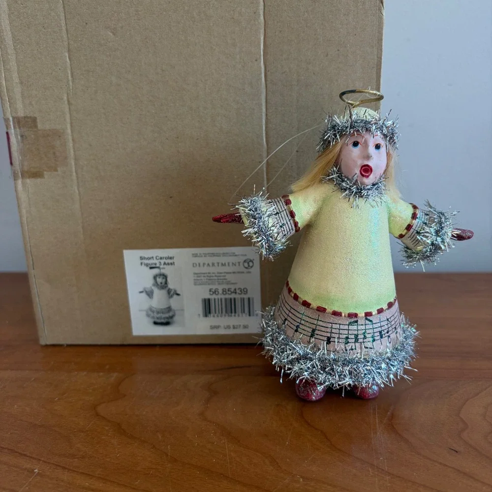 Department 56 Krinkles Patience Brewster Short Caroler‎ Ornament 56.85439 2007